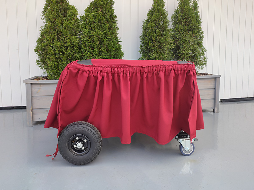 narzuta na wózek terenowy