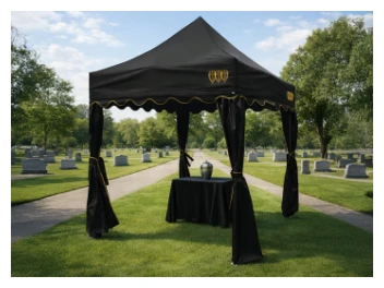 Namiot pogrzebowy pod urnę