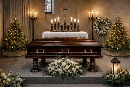 Świąteczne zestawy i promocje dla zakładów pogrzebowych - kompleksowe wyposażenie kaplicy na sezon ceremonii