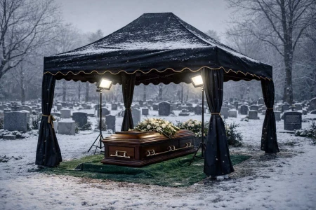 Krótkie dni i słaba widoczność: oświetlenie pod namiotem pogrzebowym – praktyczne ustawienia i sprzęt