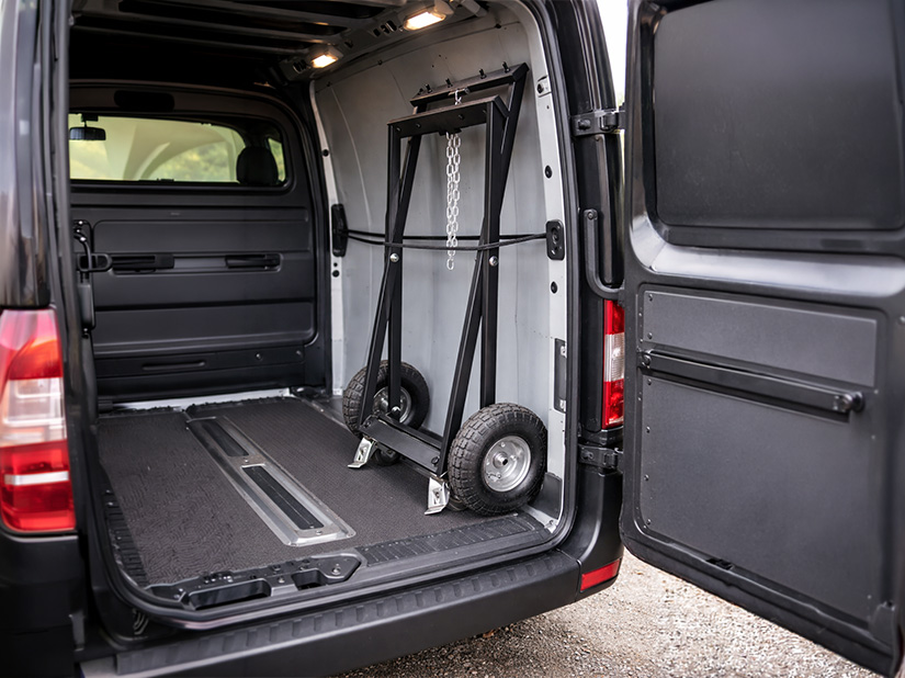 Składany wózek na cmentarz