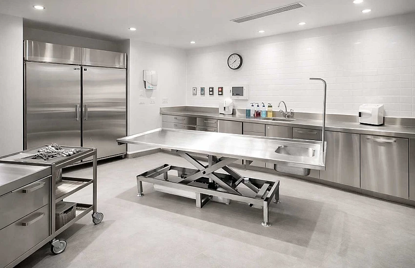 Strefa przygotowania zmarłego – jak powinna wyglądać nowoczesna i funkcjonalna przestrzeń?