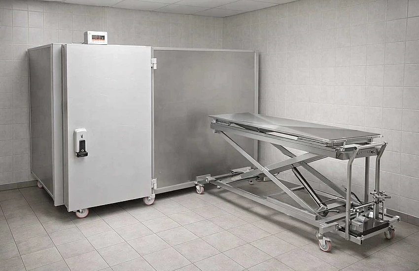 Wyposażenie chłodni w zakładzie pogrzebowym – kompletny przewodnik