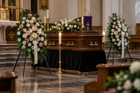 Pionowa pamięć. Dlaczego wieniec pogrzebowy musi stać – historia, symbolika i rola stojaka w ceremonii