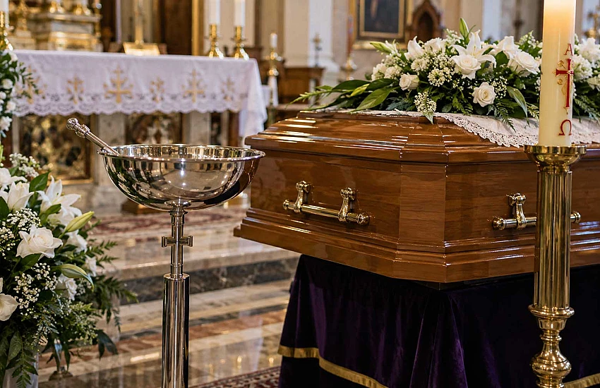Jak kropidło i misa na wodę święconą przeszły drogę od gałązki hyzopu do współczesnej kaplicy